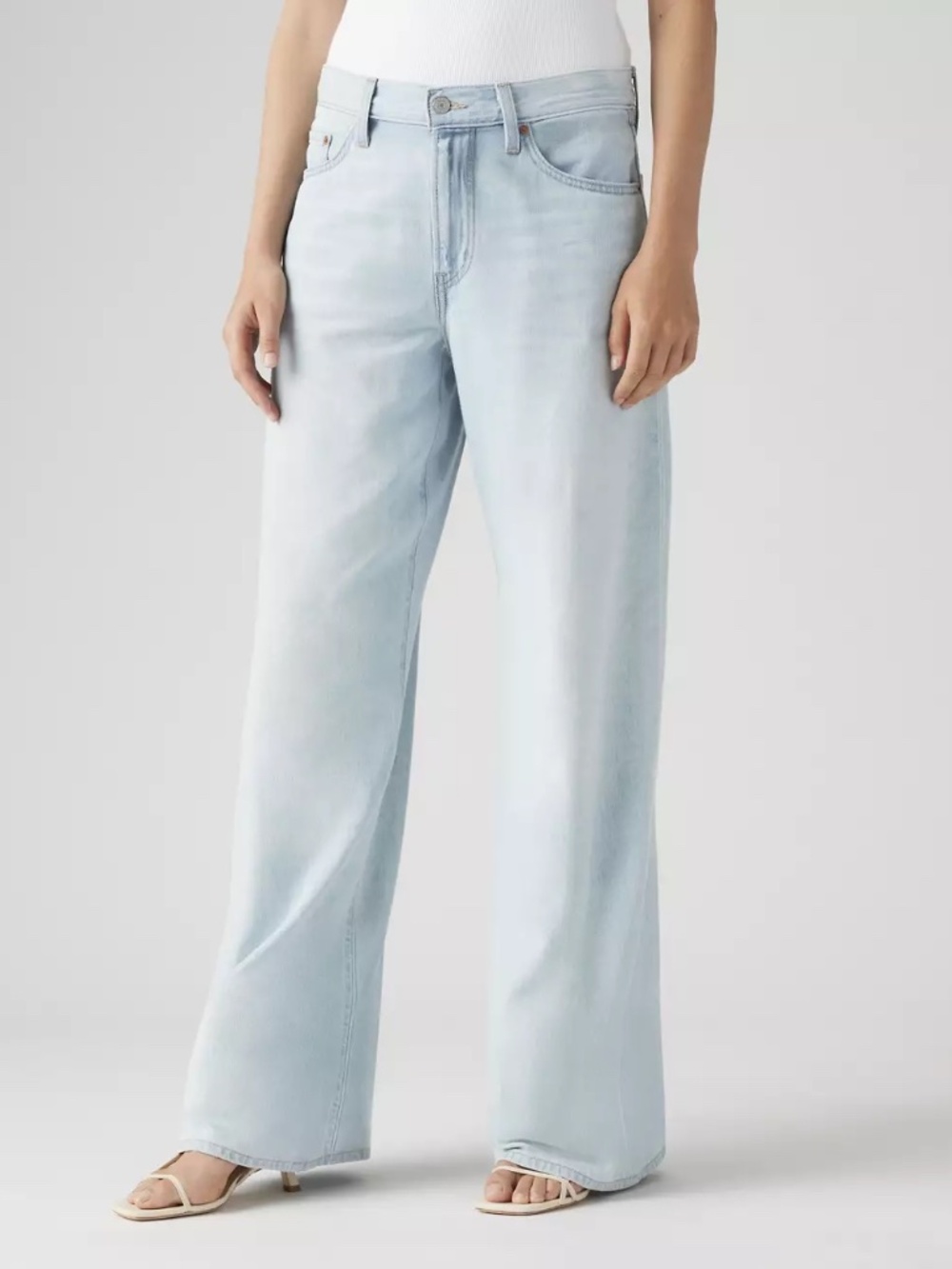 Levi's® Premium XL Baggy Straight Linen+ Denim Women's Jeans